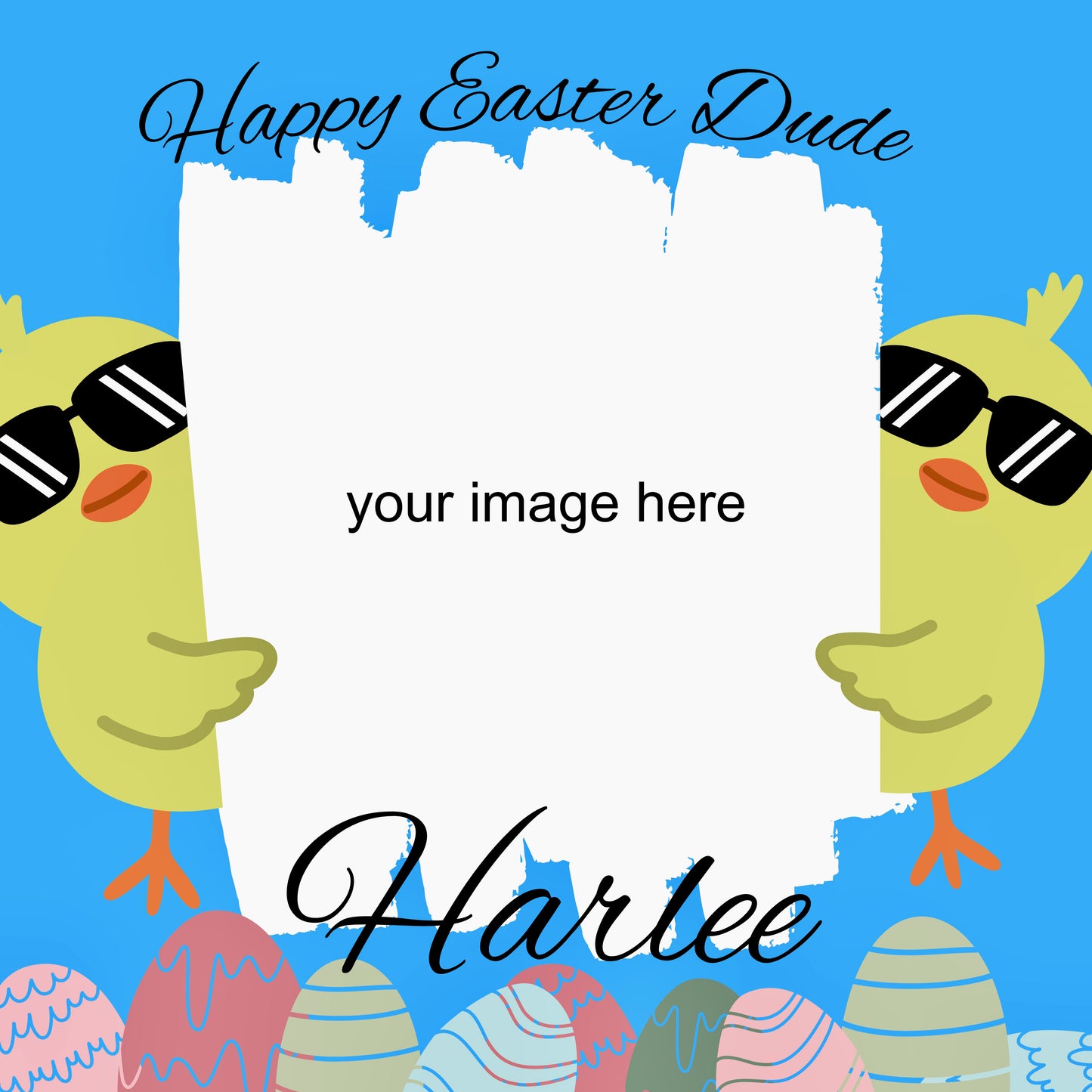 Cool Chic Bordered Slate