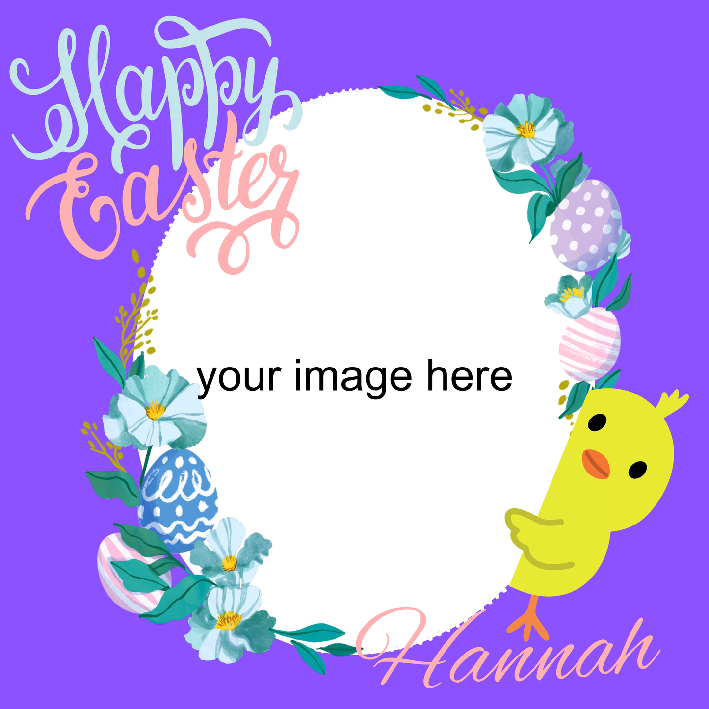 Peeking Chic Bordered Slate