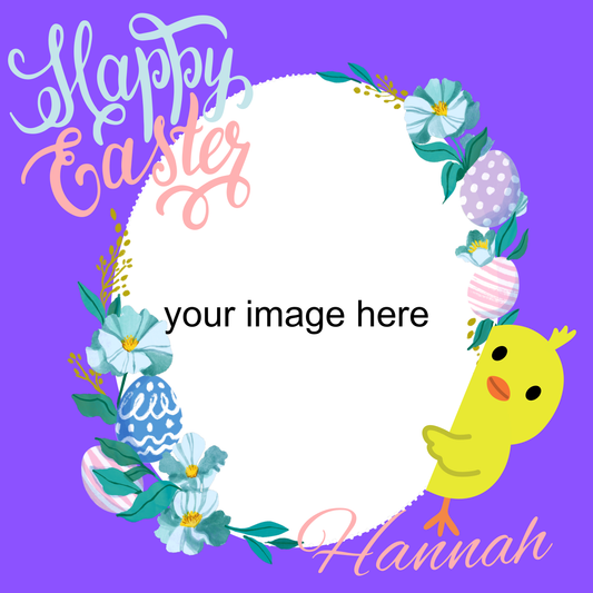 Peeking Chic Bordered Slate