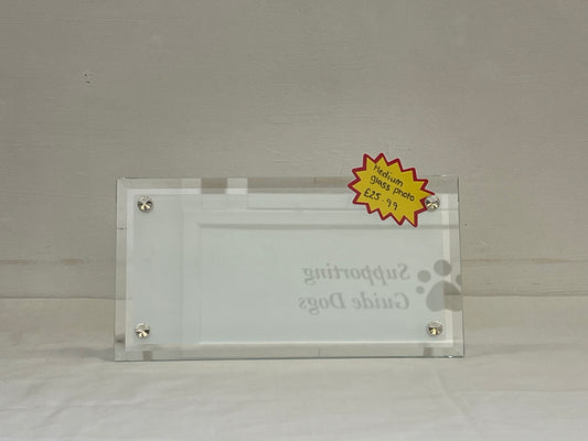 Crystal Glass Photo Frame