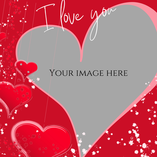 Heart Bordered Slate