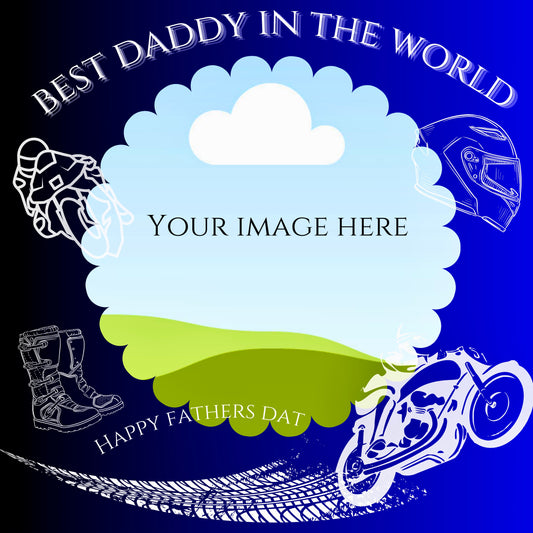 Biker Bordered Slate